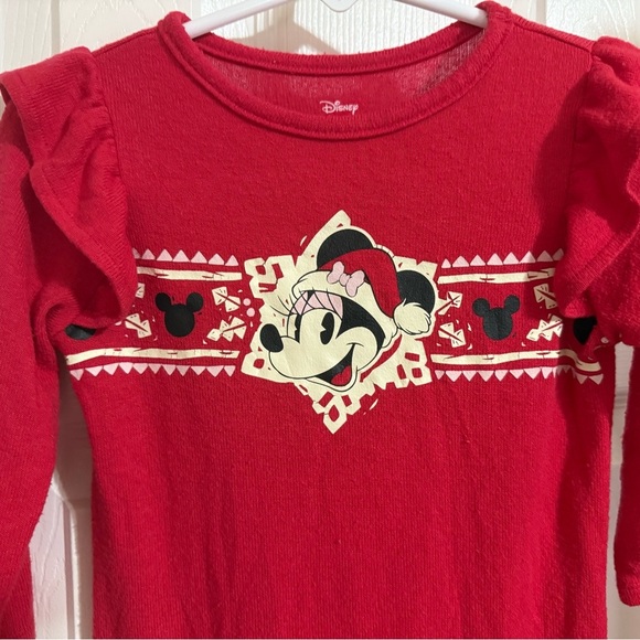 Disney Minnie Mouse Christmas Romper - Picture 3 of 8